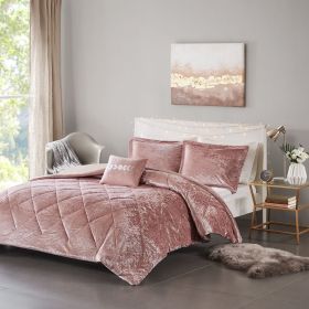 Twin/Twin XL Velvet Duvet Cover Set with Throw Pillow
