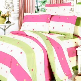Blancho Bedding - [Colorful Life] Luxury 4PC Mini Comforter Set Combo 300GSM (King Size)