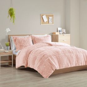 Twin/Twin XL Shaggy Long Fur Comforter Mini Set