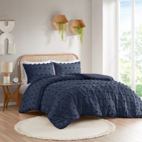 Full/Queen Clip Jacquard Comforter Set (Color: as Pic)